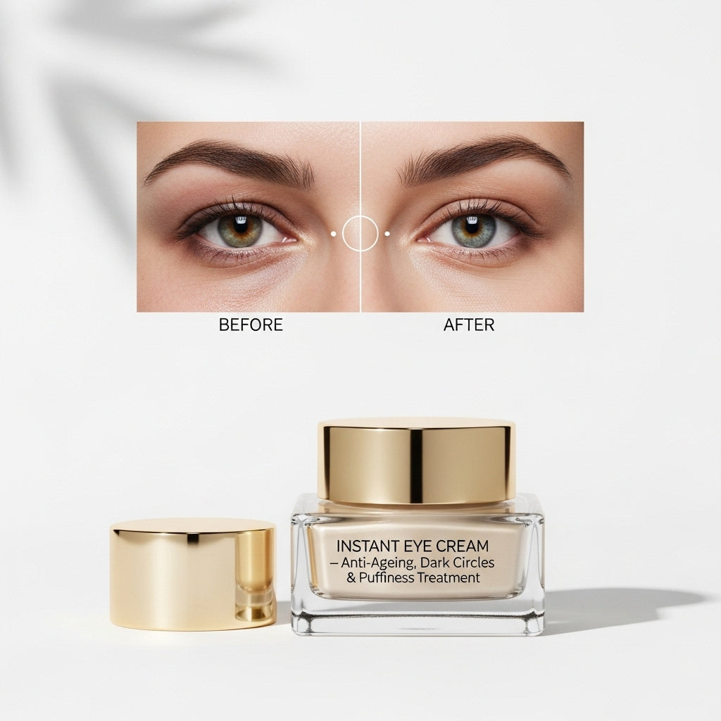 Instant Eye Cream – Anti-Ageing, Dark Circles & Puffiness Treatment
