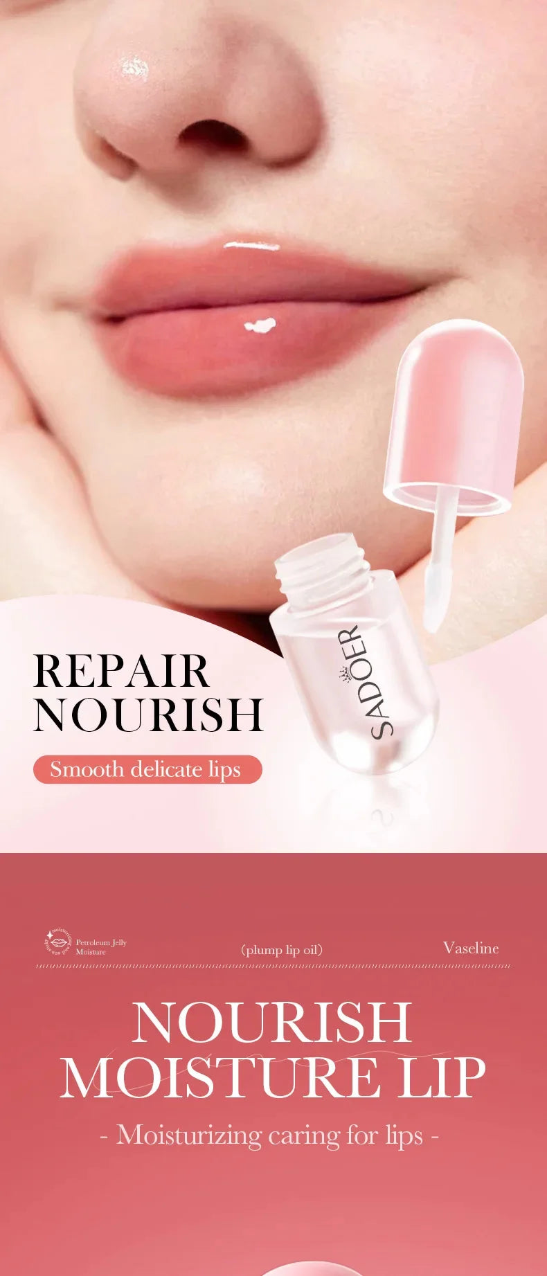 Extreme Volume Lip Plumper Serum – Advanced Hydration & Smoothing Care