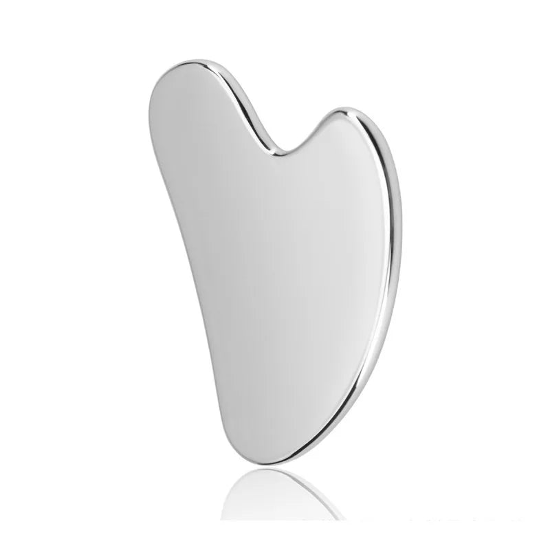 Stainless Steel Gua Sha – Facial, Neck & Body Massage Tool for Skin Care