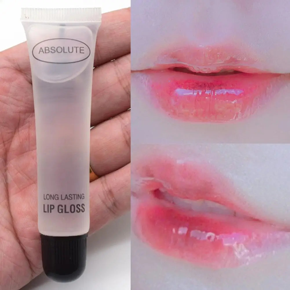 Transparent Moisturising Lip Oil – Soft Tube Hydration & Anti-Fine Lines Treatment 18ml