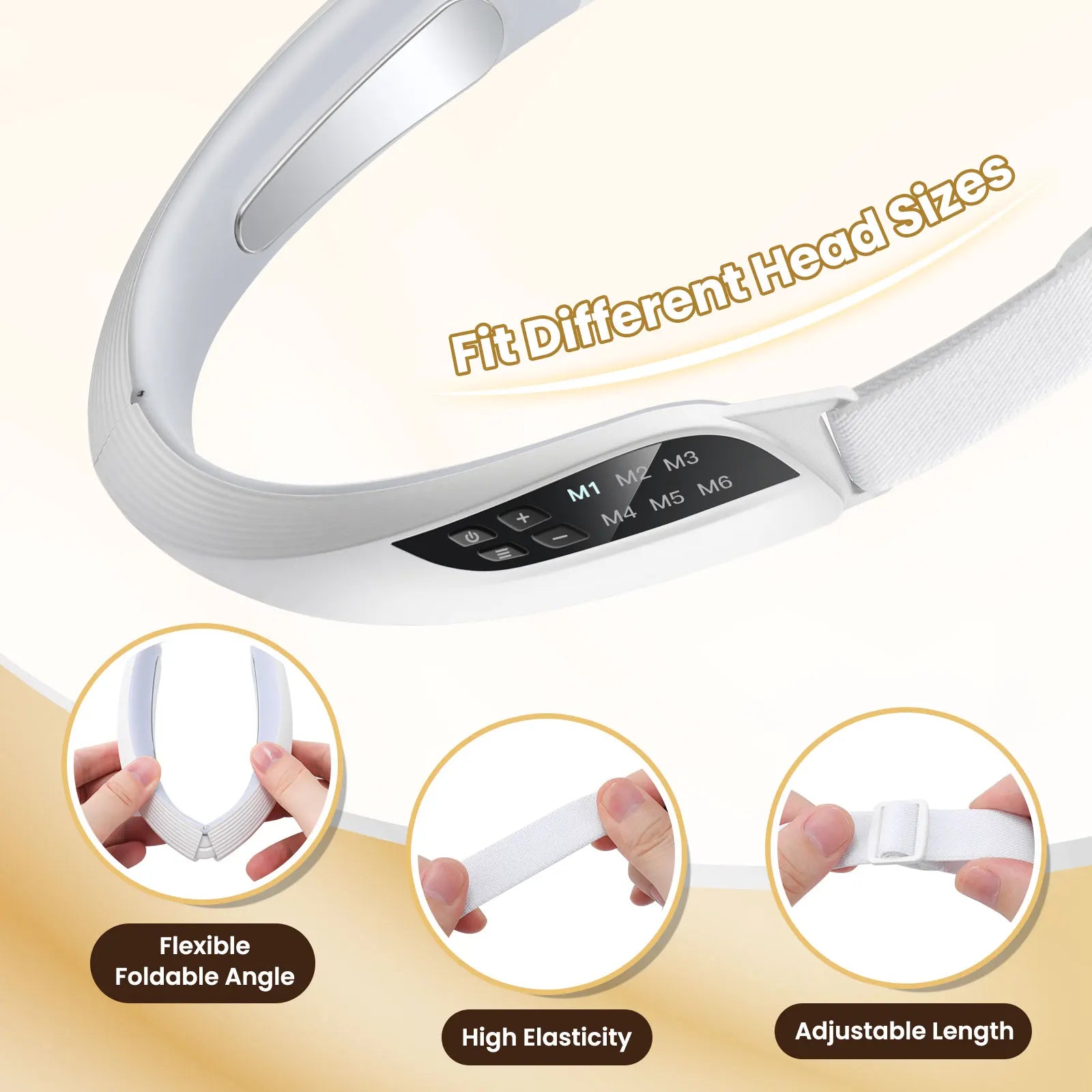 Electric Facial Lifting Device – 6 Modes, 8 Levels EMS Microcurrent Massager