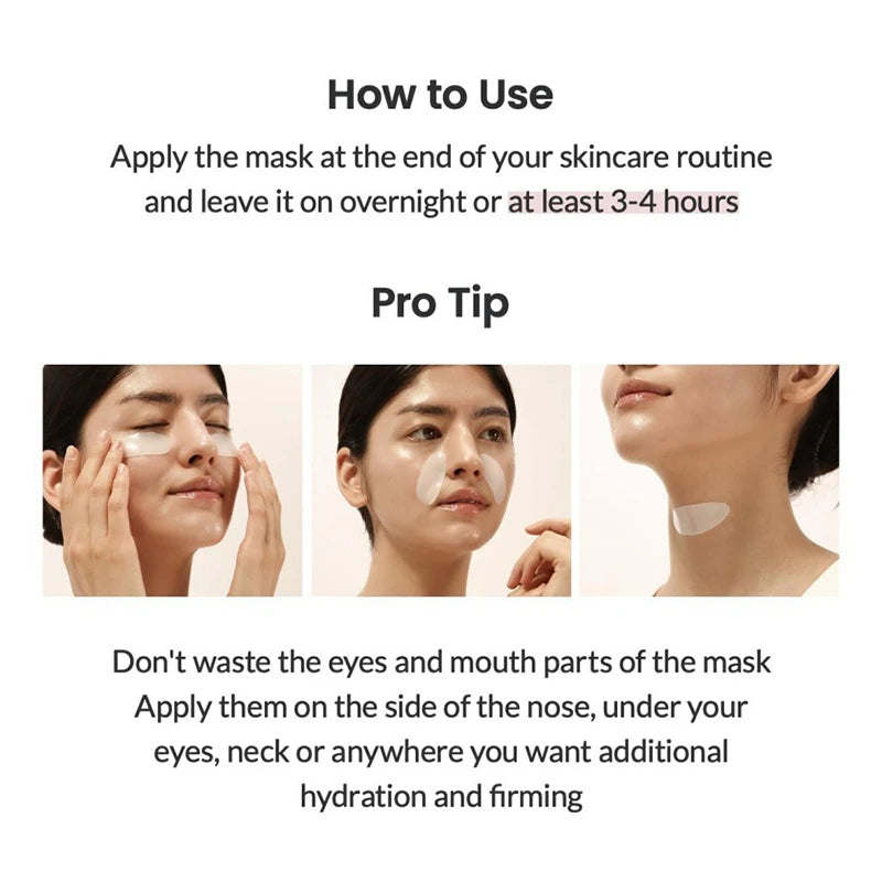 Bio-Collagen Deep Anti-Wrinkle Lift Mask – Hydrolysed Collagen Peel-Off Facial Mask