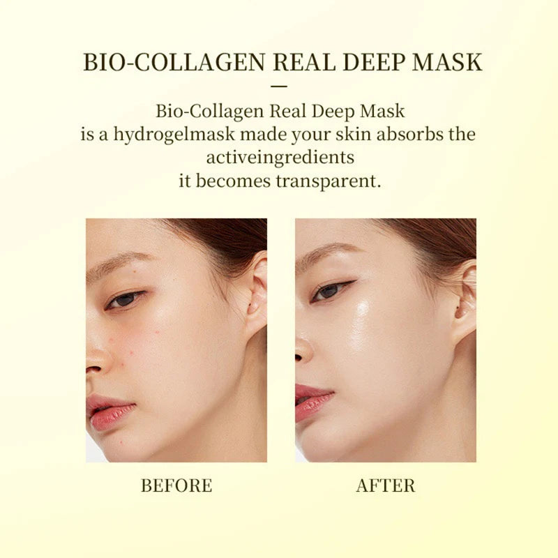 Bio-Collagen Deep Anti-Wrinkle Lift Mask – Hydrolysed Collagen Peel-Off Facial Mask