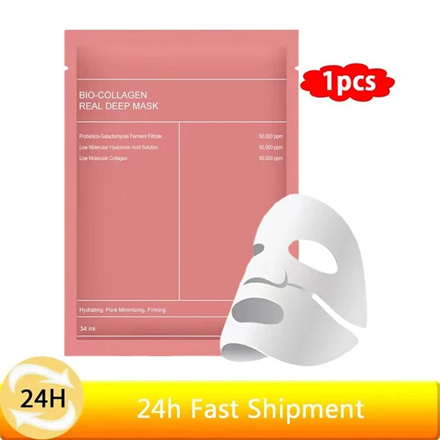 Bio-Collagen Deep Anti-Wrinkle Lift Mask – Hydrolysed Collagen Peel-Off Facial Mask