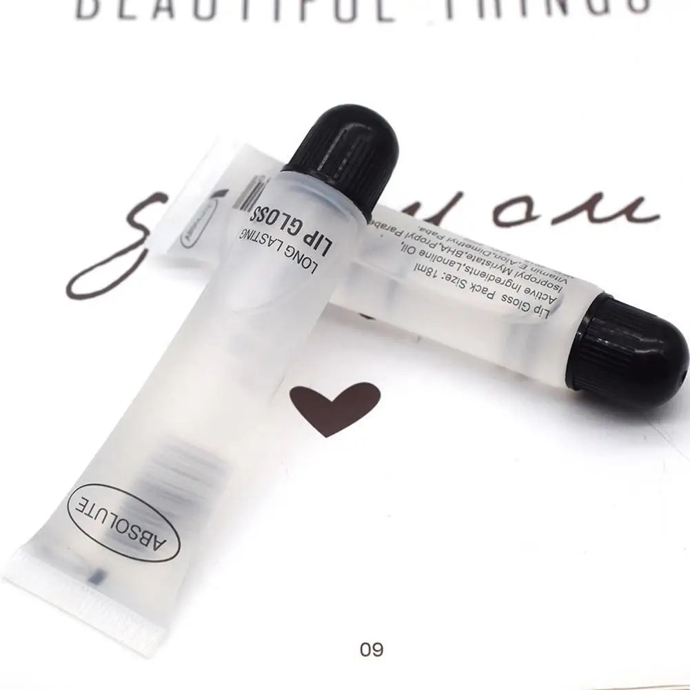 Transparent Moisturising Lip Oil – Soft Tube Hydration & Anti-Fine Lines Treatment 18ml
