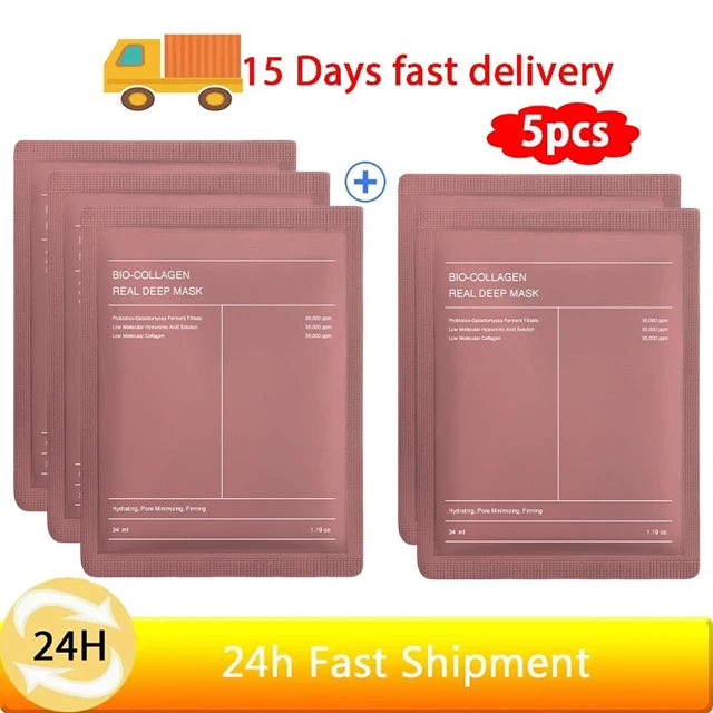 Bio-Collagen Deep Anti-Wrinkle Lift Mask – Hydrolysed Collagen Peel-Off Facial Mask