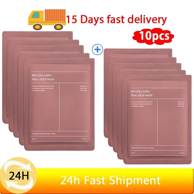 Bio-Collagen Deep Anti-Wrinkle Lift Mask – Hydrolysed Collagen Peel-Off Facial Mask