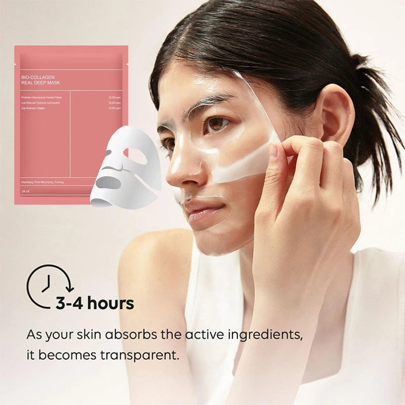 Bio-Collagen Deep Anti-Wrinkle Lift Mask – Hydrolysed Collagen Peel-Off Facial Mask