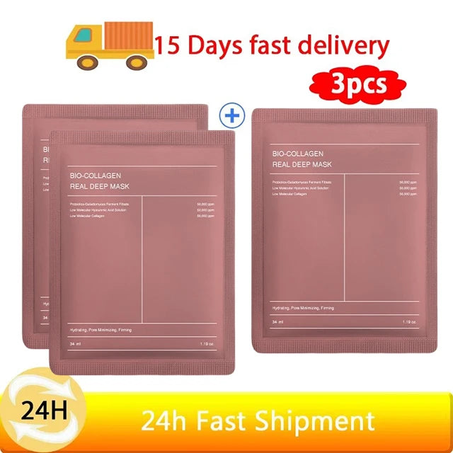 Bio-Collagen Deep Anti-Wrinkle Lift Mask – Hydrolysed Collagen Peel-Off Facial Mask