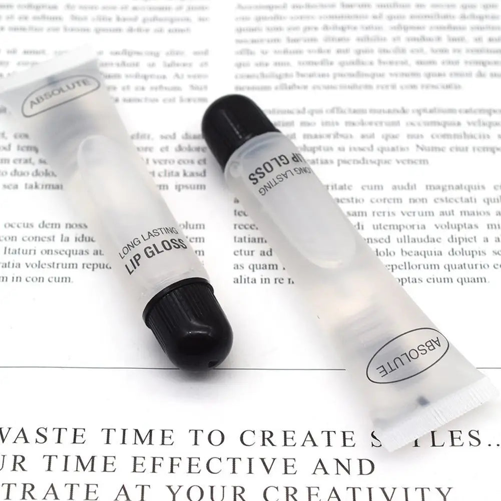 Transparent Moisturising Lip Oil – Soft Tube Hydration & Anti-Fine Lines Treatment 18ml