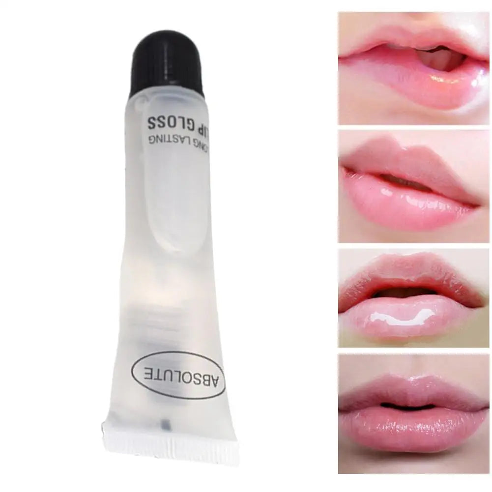 Transparent Moisturising Lip Oil – Soft Tube Hydration & Anti-Fine Lines Treatment 18ml