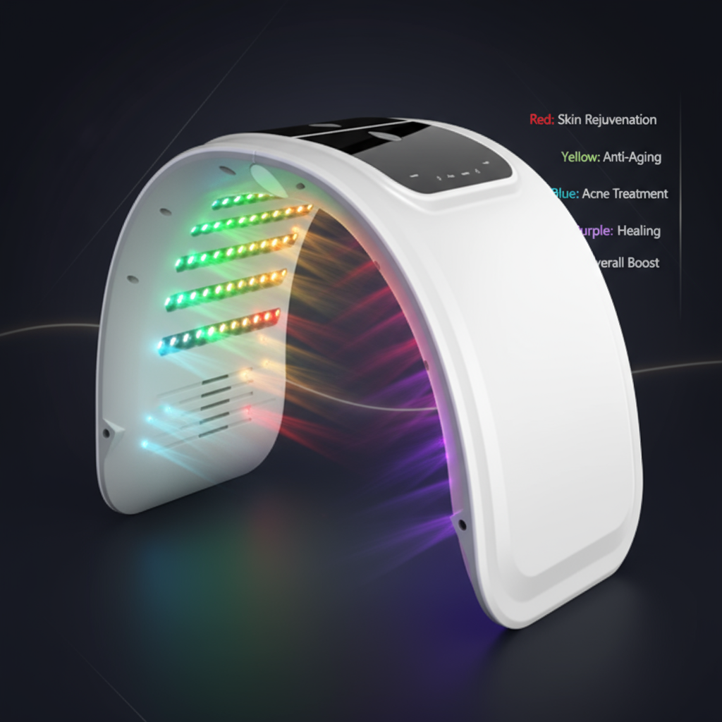 7-Color LED Facial Mask – Professional Skin Rejuvenation Therapy