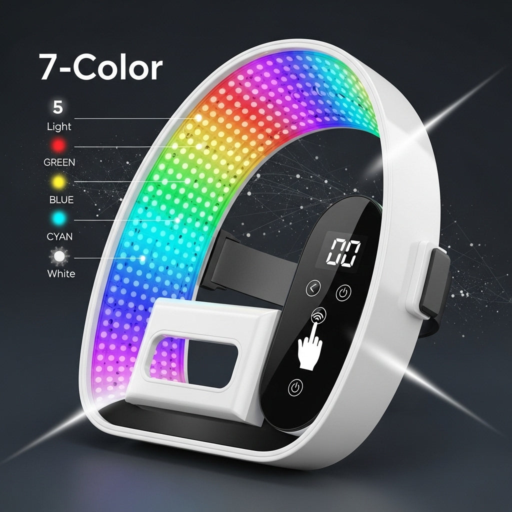 7-Color LED Facial Mask – Professional Skin Rejuvenation Therapy