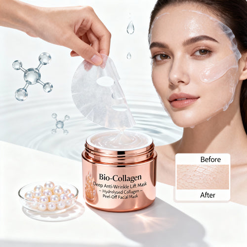 Bio-Collagen Deep Anti-Wrinkle Lift Mask – Hydrolysed Collagen Peel-Off Facial Mask