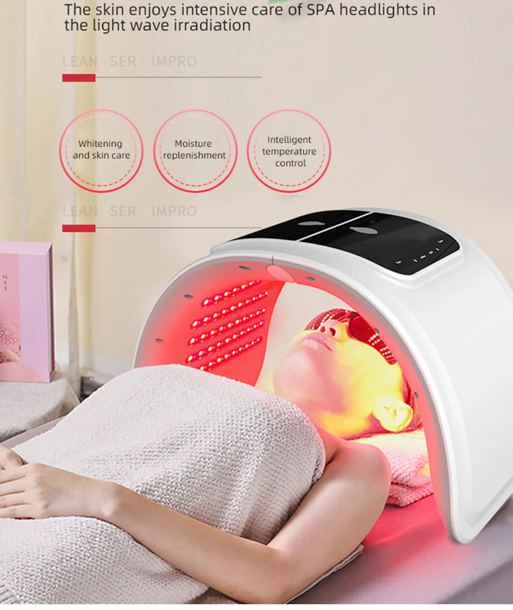 7-Color LED Facial Mask – Professional Skin Rejuvenation Therapy