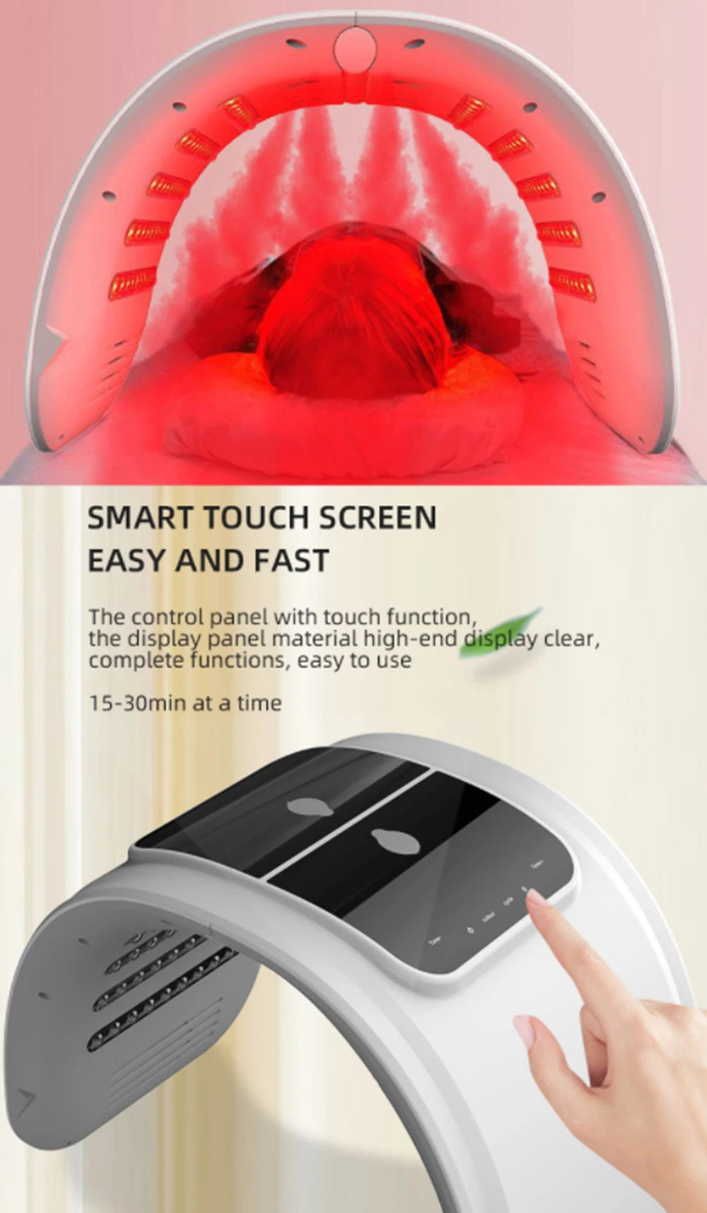 7-Color LED Facial Mask – Professional Skin Rejuvenation Therapy