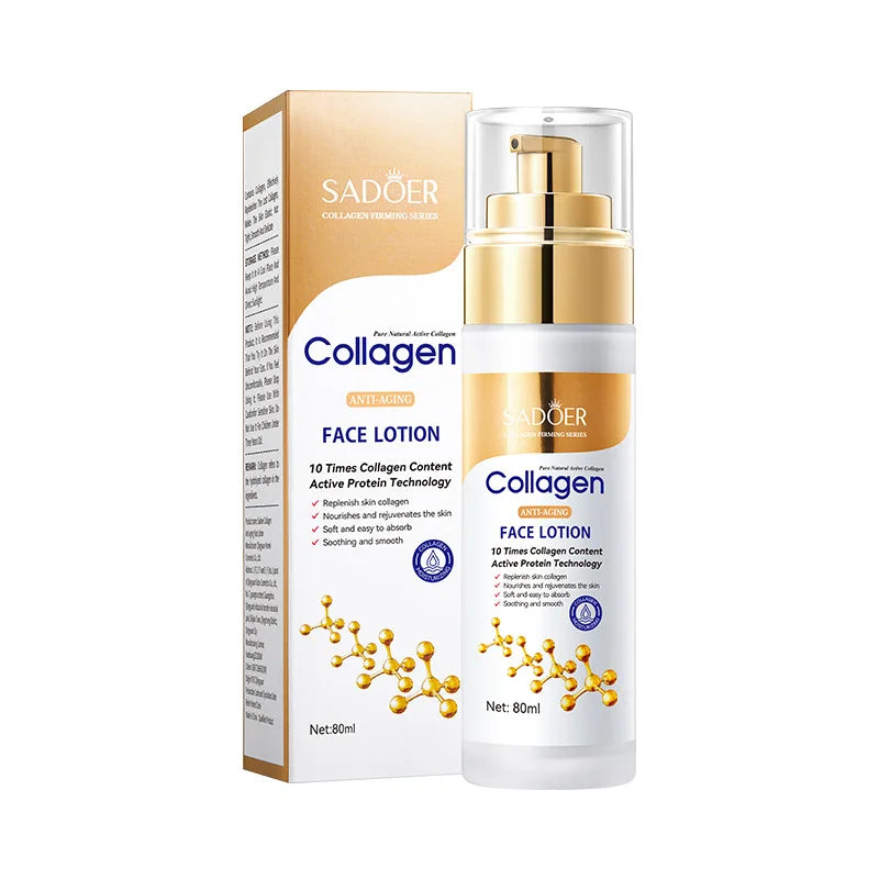 Sadoer Collagen Facial Serum & Lotion – Hydrating, Oil-Control & Refreshing Essence