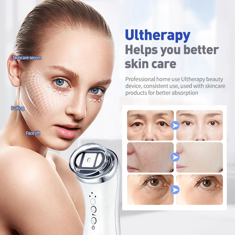 Mini HIFU Face Lifting Machine – Portable Professional Beauty Device for Women