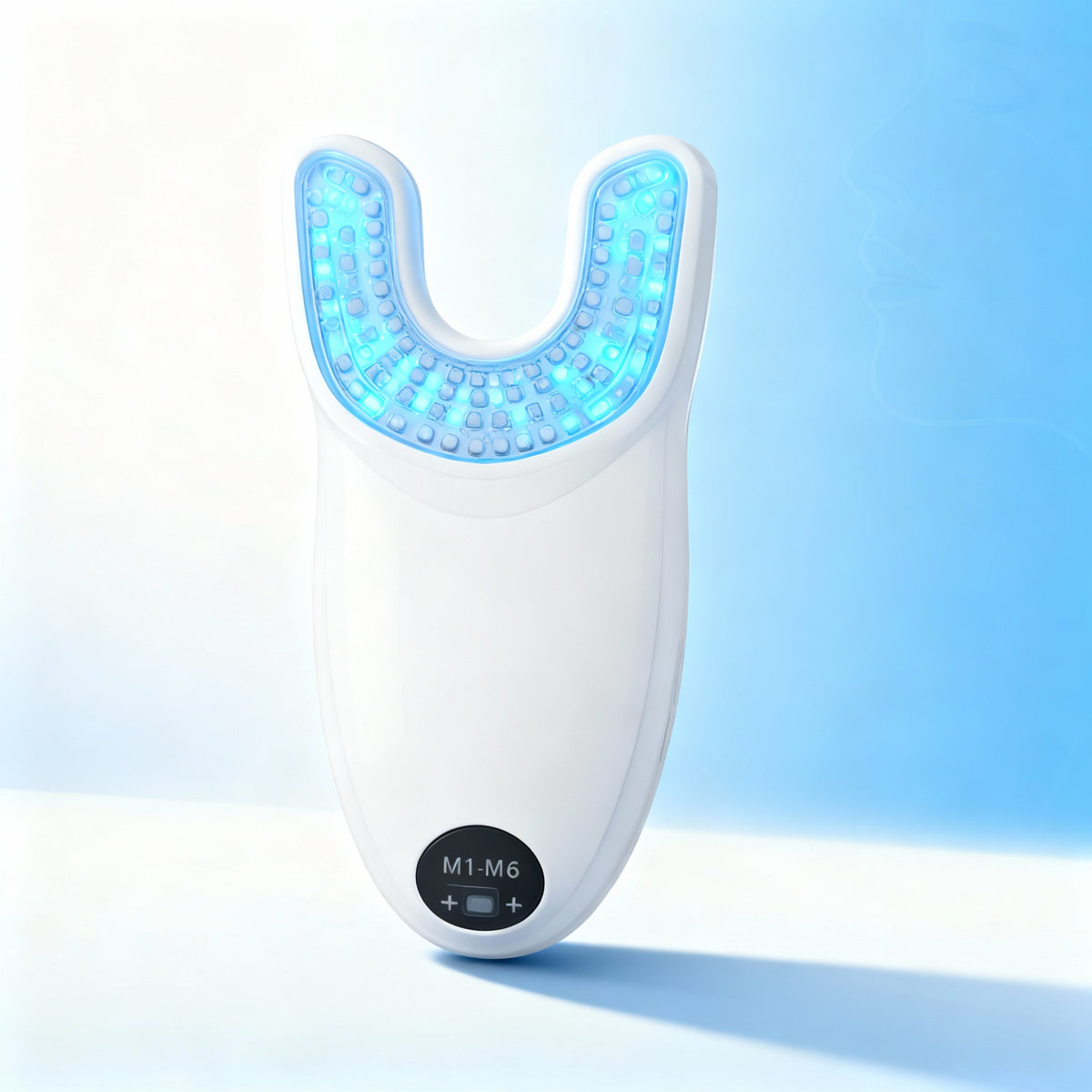Electric Facial Lifting Device – 6 Modes, 8 Levels EMS Microcurrent Massager